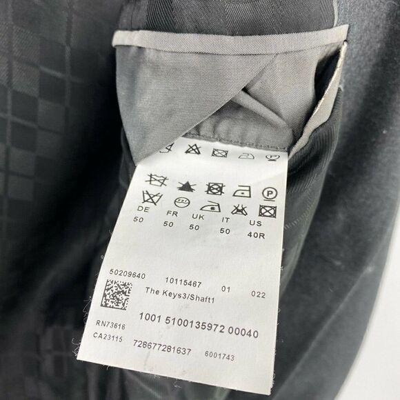 Hugo Boss Jacket Wool The Keys3 Blazer - Picture 7 of 8